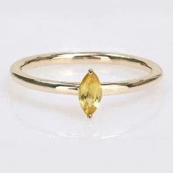 Stella Grace 10k Gold Yellow Sapphire Stackable Ring 14 Stella Grace 10k Gold Yellow Sapphire Stackable Ring -Stella Grace Sales unnamed file 4800