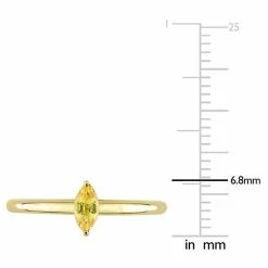 Stella Grace 10k Gold Yellow Sapphire Stackable Ring 16 Stella Grace 10k Gold Yellow Sapphire Stackable Ring -Stella Grace Sales unnamed file 4802