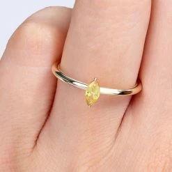Stella Grace 10k Gold Yellow Sapphire Stackable Ring 18 Stella Grace 10k Gold Yellow Sapphire Stackable Ring -Stella Grace Sales unnamed file 4804