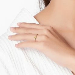 Stella Grace 10k Gold Yellow Sapphire Stackable Ring 19 Stella Grace 10k Gold Yellow Sapphire Stackable Ring -Stella Grace Sales unnamed file 4805