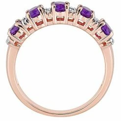 Stella Grace 14K Rose Gold Amethyst & 1/6 Carat T.W. Diamond Ring 6 Stella Grace 14K Rose Gold Amethyst & 1/6 Carat T.W. Diamond Ring -Stella Grace Sales unnamed file 4875