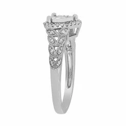 Stella Grace Sterling Silver 1/5 Carat T.W. Diamond Heart Ring -Stella Grace Sales unnamed file 4899