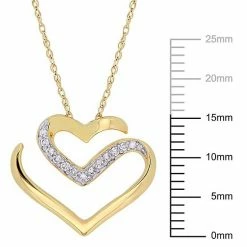 Stella Grace 10k Gold 1/10 Carat T.W. Diamond Necklace 9 Stella Grace 10k Gold 1/10 Carat T.W. Diamond Necklace -Stella Grace Sales unnamed file 4909
