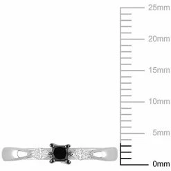 Stella Grace 10k White Gold 1/4 Carat T.W. Black & White Diamond 3-Stone Engagement Ring 14 Stella Grace 10k White Gold 1/4 Carat T.W. Black & White Diamond 3-Stone Engagement Ring -Stella Grace Sales unnamed file 4955