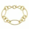 Stella Grace 18k Gold Over Silver Fancy Link Bracelet