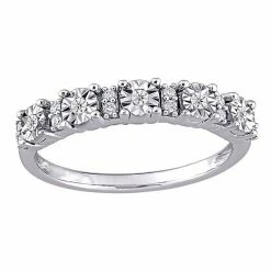 Stella Grace 10k White Gold 1/10 Carat T.W. Diamond Ring