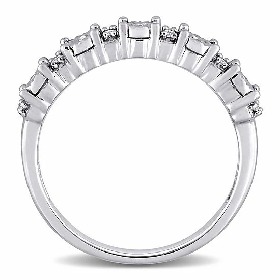 Stella Grace 10k White Gold 1/10 Carat T.W. Diamond Ring 3 Stella Grace 10k White Gold 1/10 Carat T.W. Diamond Ring - Image 3