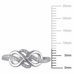 Stella Grace 1/8 Carat T.W. 10k White Gold Infinity Ring 10 Stella Grace 1/8 Carat T.W. 10k White Gold Infinity Ring -Stella Grace Sales unnamed file 539