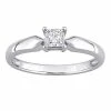 Stella Grace 10k White Gold 1/3 Carat T.W. Diamond Solitaire Engagement Ring