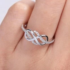 Stella Grace 1/8 Carat T.W. 10k White Gold Infinity Ring 12 Stella Grace 1/8 Carat T.W. 10k White Gold Infinity Ring -Stella Grace Sales unnamed file 541