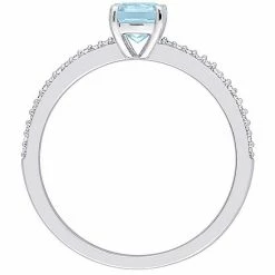 Stella Grace 10k White Gold Blue Topaz & Diamond Accent Promise Ring -Stella Grace Sales unnamed file 5525