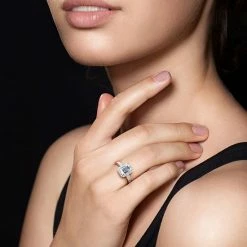 Stella Grace Sterling Silver Aquamarine & Diamond Accent Fashion Ring -Stella Grace Sales unnamed file 57