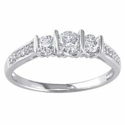 Stella Grace 10k White Gold 1/2 Carat T.W. Diamond Ring