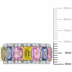 Stella Grace 14k Gold Multicolor Sapphire Ring -Stella Grace Sales unnamed file 5808