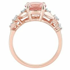 Stella Grace 10k Rose Gold Morganite & 1/7 Carat T.W. Diamond Engagement Ring 10 Stella Grace 10k Rose Gold Morganite & 1/7 Carat T.W. Diamond Engagement Ring -Stella Grace Sales unnamed file 5828