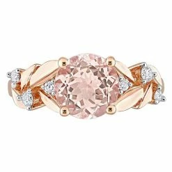Stella Grace 10k Rose Gold Morganite & 1/7 Carat T.W. Diamond Engagement Ring 11 Stella Grace 10k Rose Gold Morganite & 1/7 Carat T.W. Diamond Engagement Ring -Stella Grace Sales unnamed file 5829