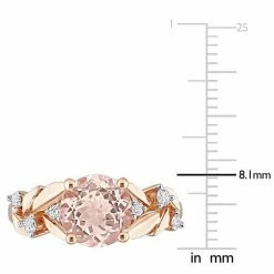 Stella Grace 10k Rose Gold Morganite & 1/7 Carat T.W. Diamond Engagement Ring 14 Stella Grace 10k Rose Gold Morganite & 1/7 Carat T.W. Diamond Engagement Ring -Stella Grace Sales unnamed file 5832