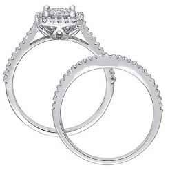 Stella Grace 10k White Gold 5/8 Carat T.W Diamond Engagement Ring Set -Stella Grace Sales unnamed file 5918