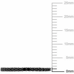 Stella Grace 10k White Gold 1/5 Carat T.W. Black Diamond Anniversary Band Ring 11 Stella Grace 10k White Gold 1/5 Carat T.W. Black Diamond Anniversary Band Ring -Stella Grace Sales unnamed file 598