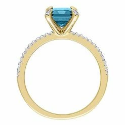 Stella Grace 14k Gold London Blue Topaz & 1/10 Carat T.W. Diamond Engagement Ring 6 Stella Grace 14k Gold London Blue Topaz & 1/10 Carat T.W. Diamond Engagement Ring -Stella Grace Sales unnamed file 5987