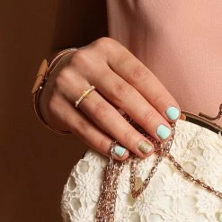 Stella Grace 10k Gold Citrine & White Topaz Stackable Ring -Stella Grace Sales unnamed file 6008