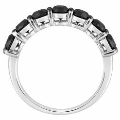 Stella Grace 10k White Gold 1 3/4 Carat T.W. Black Diamond Semi-Eternity Ring 10 Stella Grace 10k White Gold 1 3/4 Carat T.W. Black Diamond Semi-Eternity Ring -Stella Grace Sales unnamed file 6020