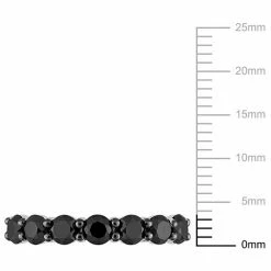 Stella Grace 10k White Gold 1 3/4 Carat T.W. Black Diamond Semi-Eternity Ring 12 Stella Grace 10k White Gold 1 3/4 Carat T.W. Black Diamond Semi-Eternity Ring -Stella Grace Sales unnamed file 6022