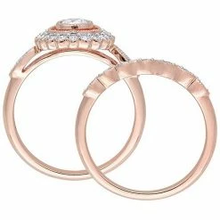 Stella Grace 10k Rose Gold 3/4 Carat T.W. Diamond Bridal Set Ring -Stella Grace Sales unnamed file 6123