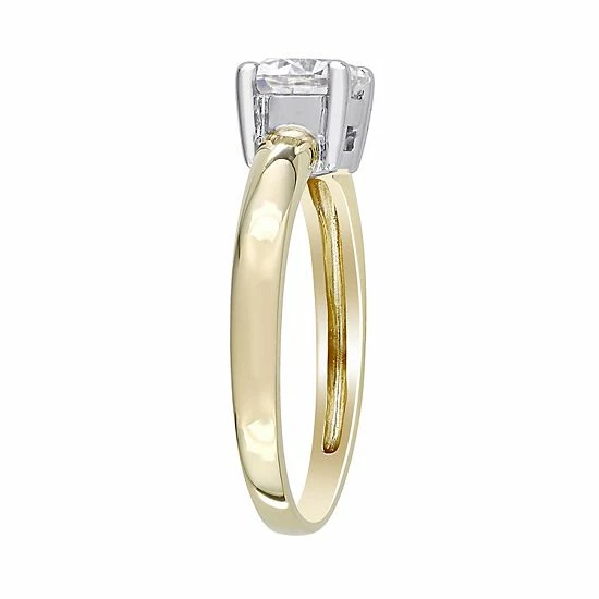 Stella Grace 14k Gold Lab-Created Moissanite Solitaire Engagement Ring 2 Stella Grace 14k Gold Lab-Created Moissanite Solitaire Engagement Ring - Image 2