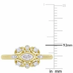 Stella Grace 10k Gold 1/4 Carat T.W. Diamond Ring -Stella Grace Sales unnamed file 6172