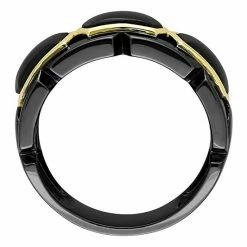 Stella Grace Men's 18k Gold Over Silver Black Onyx Ring -Stella Grace Sales unnamed file 6182