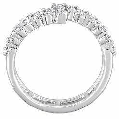 Stella Grace Platinum Over Sterling Silver 5/8 Carat T.W. Lab-Grown Diamond Swirl Ring 6 Stella Grace Platinum Over Sterling Silver 5/8 Carat T.W. Lab-Grown Diamond Swirl Ring -Stella Grace Sales unnamed file 6274
