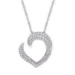 Stella Grace 10k White Gold 1/4 Carat T.W. Diamond Necklace