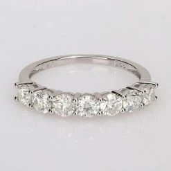 Stella Grace Sterling Silver Lab-Created Moissanite Anniversary Ring -Stella Grace Sales unnamed file 66
