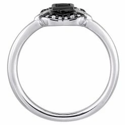 Stella Grace 10k White Gold 1/4 Carat T.W. Black & White Diamond Bohemian Ring 12 Stella Grace 10k White Gold 1/4 Carat T.W. Black & White Diamond Bohemian Ring -Stella Grace Sales unnamed file 6637
