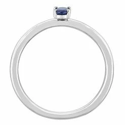 Stella Grace 10k White Gold Sapphire Stackable Ring -Stella Grace Sales unnamed file 6709