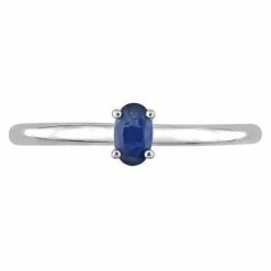 Stella Grace 10k White Gold Sapphire Stackable Ring -Stella Grace Sales unnamed file 6711