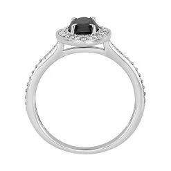 Stella Grace 10k White Gold 1 1/4 Carat T.W. Black And White Diamond Marquise Ring -Stella Grace Sales unnamed file 6876