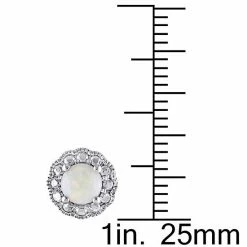 Stella Grace 10K White Gold Opal Flower Stud Earrings 9 Stella Grace 10K White Gold Opal Flower Stud Earrings -Stella Grace Sales unnamed file 6886