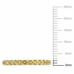 Stella Grace 10k Gold Citrine Eternity Ring -Stella Grace Sales unnamed file 7038