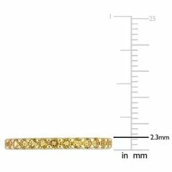 Stella Grace 10k Gold Citrine Eternity Ring -Stella Grace Sales unnamed file 7039