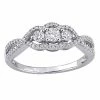 Stella Grace 10k White Gold 1/2 Carat T.W. Diamond Ring