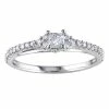 Stella Grace 10k White Gold 1/2 Carat T.W. Diamond Engagement Ring