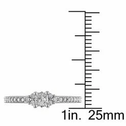 Stella Grace 10k White Gold 1/2 Carat T.W. Diamond Engagement Ring 11 Stella Grace 10k White Gold 1/2 Carat T.W. Diamond Engagement Ring -Stella Grace Sales unnamed file 7105
