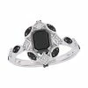 Stella Grace 10k White Gold 1 1/4 Carat T.W. Black & White Diamond Ring
