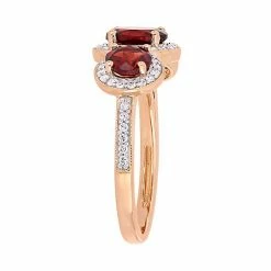 Stella Grace Garnet & 1/3 Carat T.W. Diamond Ring 4 Stella Grace Garnet & 1/3 Carat T.W. Diamond Ring -Stella Grace Sales unnamed file 7443