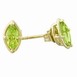 Stella Grace 14k Gold Marquise Peridot Stud Earrings -Stella Grace Sales unnamed file 7673