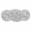Stella Grace Sterling Silver 1/4 Carat T.W. Diamond Fashion Ring