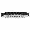 Stella Grace 10k White Gold 1 Carat T.W. Black Diamond Full Eternity Ring