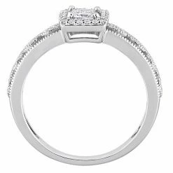 Stella Grace 10k White Gold 3/8 Carat T.W. Diamond Square Halo Engagement Ring 12 Stella Grace 10k White Gold 3/8 Carat T.W. Diamond Square Halo Engagement Ring -Stella Grace Sales unnamed file 8268